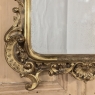 Mid-19th Century Italian Baroque Giltwood Mirror