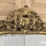 Mid-19th Century Italian Baroque Giltwood Mirror