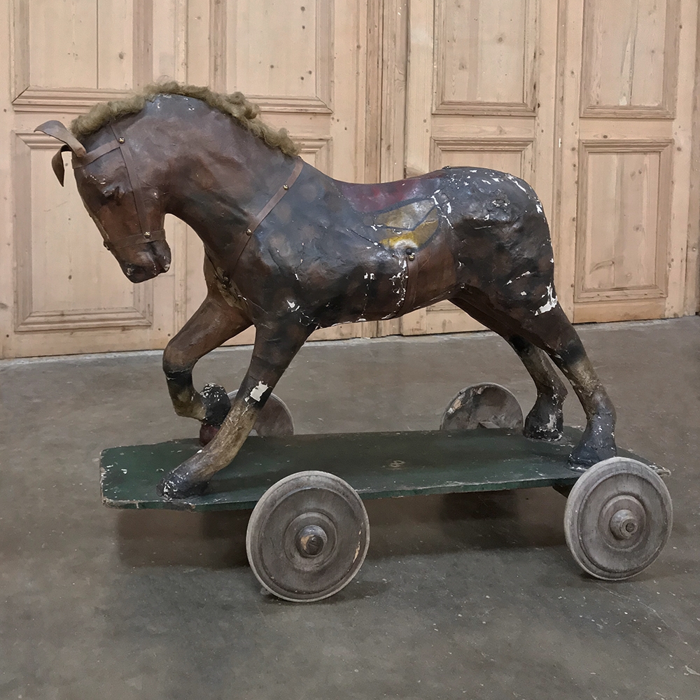 Antique cheap toy horses