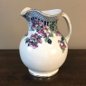 Antique English Transferware Washstand Pitcher & Bowl ca. 1900