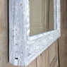 Antique French Louis XVI Painted Mirror