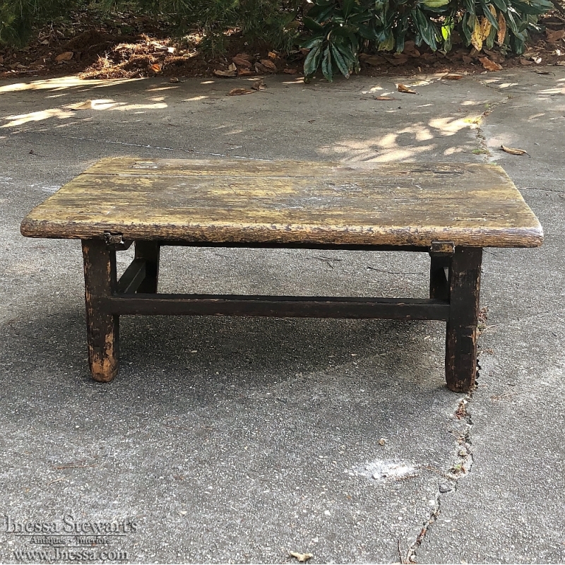 rustic antique end tables