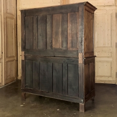 18th Century Rustic Country French Buffet a Deux Corps