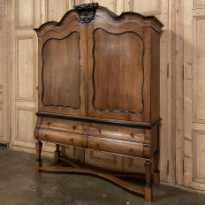 Early 19th Century Raised Dutch Wardrobe