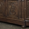 19th Century French Walnut Neoclassical Buffet with Four Seasons