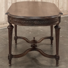 19th Century French Louis XVI Walnut Writing Table
