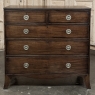 Antique English Mahogany Veneer Chest of Drawers