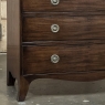 Antique English Mahogany Veneer Chest of Drawers