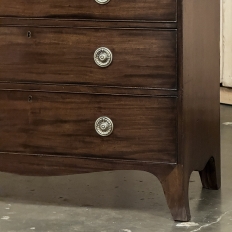 Antique English Mahogany Veneer Chest of Drawers