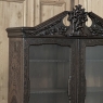 19th Century Dutch Hand Carved Walnut Vitrine by Horrix