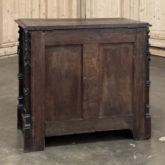 19th Century French Gothic Petite Trunk ~ Blanket Chest