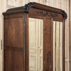 Antique French Louis XVI Walnut Armoire ~ Wardrobe