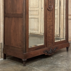 Antique French Louis XVI Walnut Armoire ~ Wardrobe