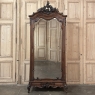 19th Century French Louis XV Walnut Triple Armoire