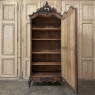 19th Century French Louis XV Walnut Triple Armoire