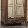 19th Century French Louis XV Walnut Triple Armoire