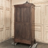 19th Century French Louis XV Walnut Triple Armoire