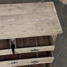 18th Century English Neoclassical Chest of Drawers in Stripped Oak