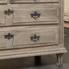 18th Century English Neoclassical Chest of Drawers in Stripped Oak