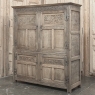 Mid-19th Century English Oak Wardrobe in Stripped Oak