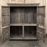 Mid-19th Century English Oak Wardrobe in Stripped Oak