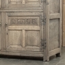 Mid-19th Century English Oak Wardrobe in Stripped Oak