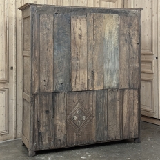 Mid-19th Century English Oak Wardrobe in Stripped Oak