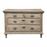 18th Century English Neoclassical Chest of Drawers in Stripped Oak