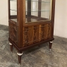 Antique French Louis XVI Flame Mahogany Vitrine