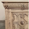 19th Century Flemish Renaissance Confiturier ~ Cabinet in Stripped Oak