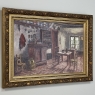 Antique Framed Oil Painting on Canvas by Victor Waegemaeckers