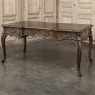 19th Century French Louis XV Walnut Desk ~ Bureau Plat