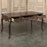 19th Century French Louis XV Walnut Desk ~ Bureau Plat