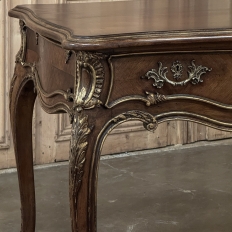 19th Century French Louis XV Walnut Desk ~ Bureau Plat