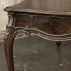 19th Century French Louis XV Walnut Desk ~ Bureau Plat