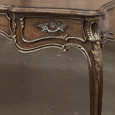 19th Century French Louis XV Walnut Desk ~ Bureau Plat