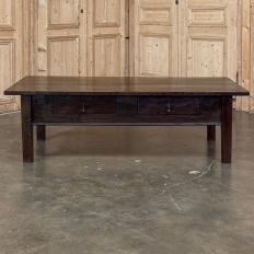 Early 19th Century Rustic Country French Coffee Table