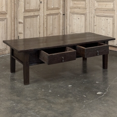 Early 19th Century Rustic Country French Coffee Table