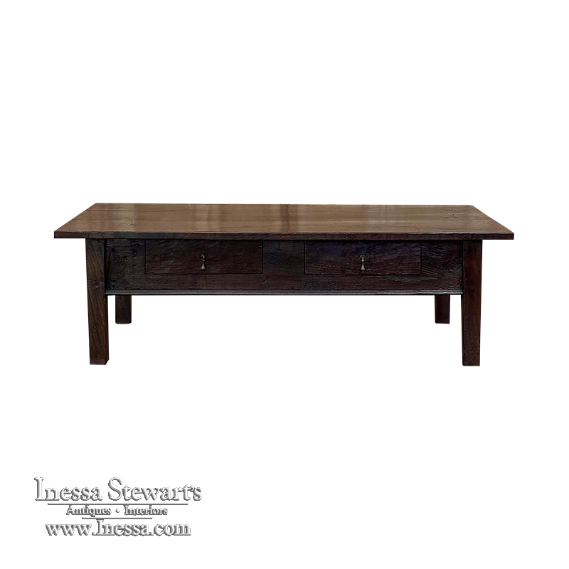 Early 19th Century Rustic Country French Coffee Table