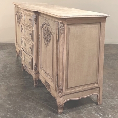 Antique Country French Louis XIV Stripped Oak Buffet ~ Enfilade