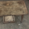 19th Century Rustic Country French Writing Table