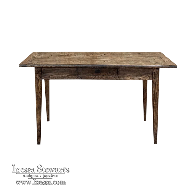 19th Century Rustic Country French Writing Table