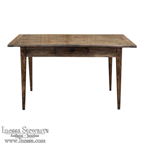 19th Century Rustic Country French Writing Table