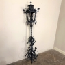 Pair 19th Century French Wrought Iron Garden Lanterns