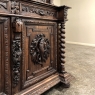 19th Century French Renaissance Triple Hunt Bookcase