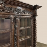 19th Century French Renaissance Triple Hunt Bookcase