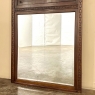 Antique French Louis XVI Walnut Trumeau ~ Mirror