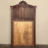 Antique French Louis XVI Walnut Trumeau ~ Mirror