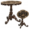 19th Century Swiss Inlaid Tilt-Top Center Table