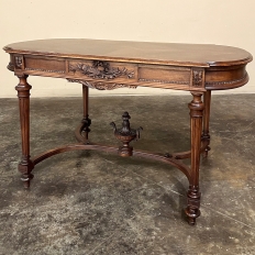 19th Century French Louis XVI Walnut Writing Table ~ Desk